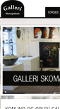 Mobile Screenshot of galleri-skomagerhuset.dk